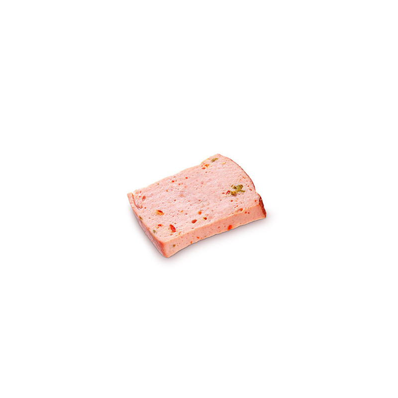 Gemüse-Fleischkäse, in Tranchen
