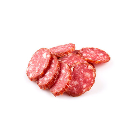 Milan salami, sliced