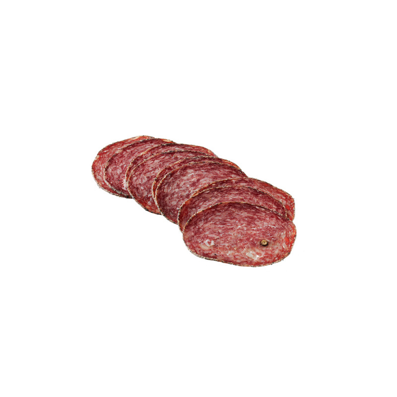 Pfeffersalami, geschnitten