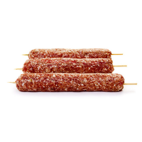Ground meatloaf skewers