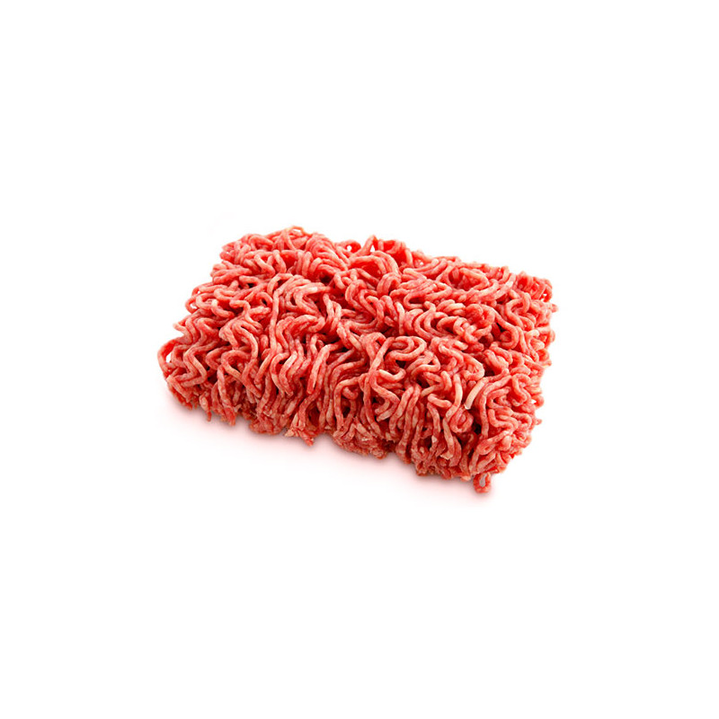Ground beef, from one piece