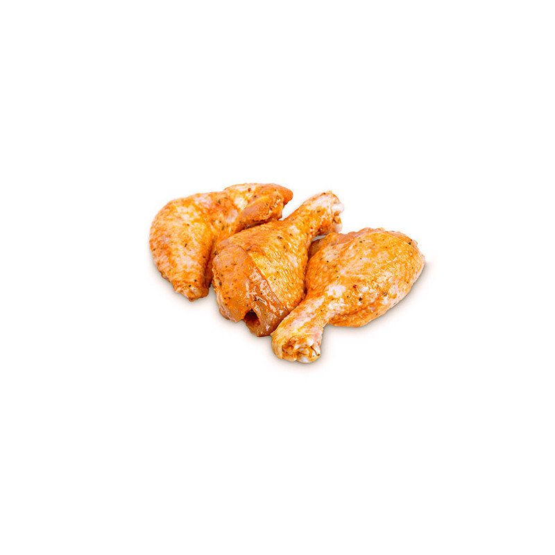 Poulet-Schenkel, mariniert
