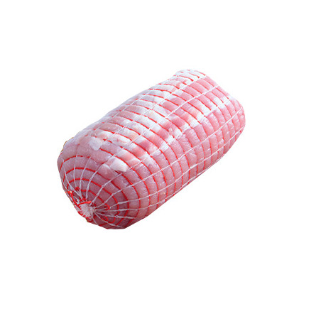 geräucherter und gekochter Truten Rollbraten