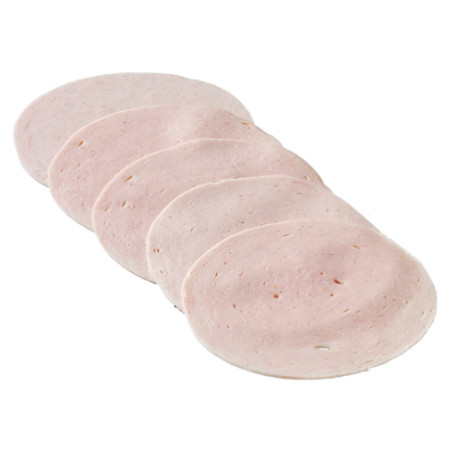 Lyon sausage, sliced thin