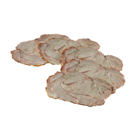Kalbsroulade, Grill, fein geschnitten