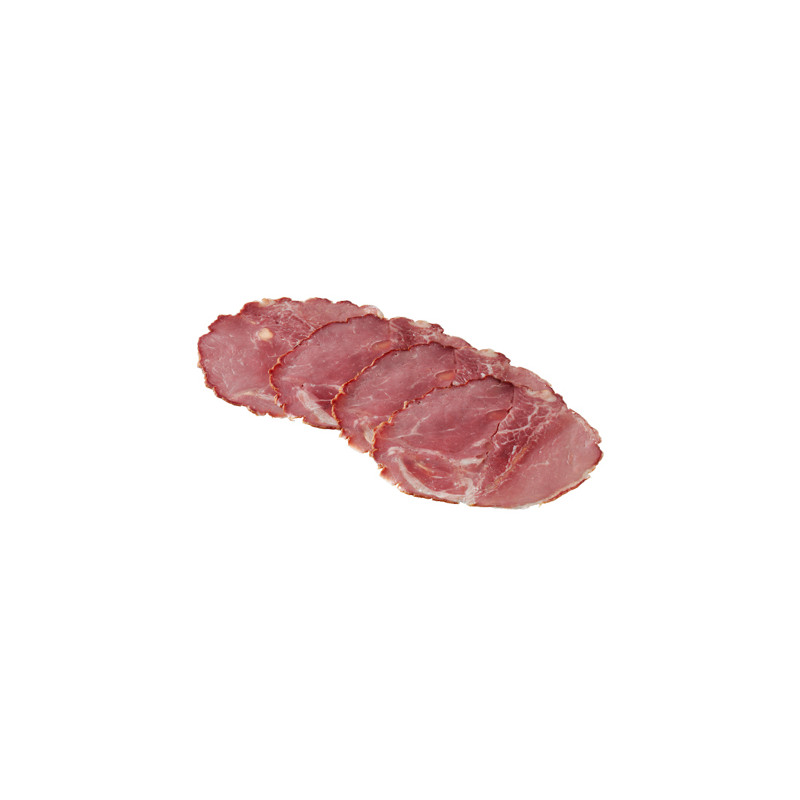Rôti de bœuf salé et fumé, en fines tranches