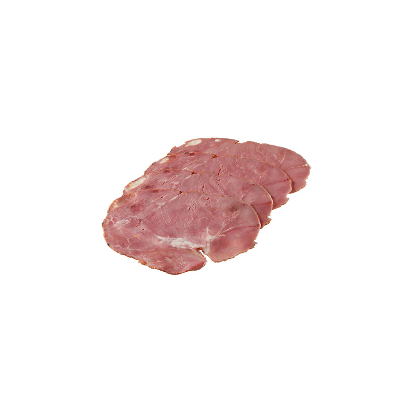Rinds-Pastrami, geschnitten