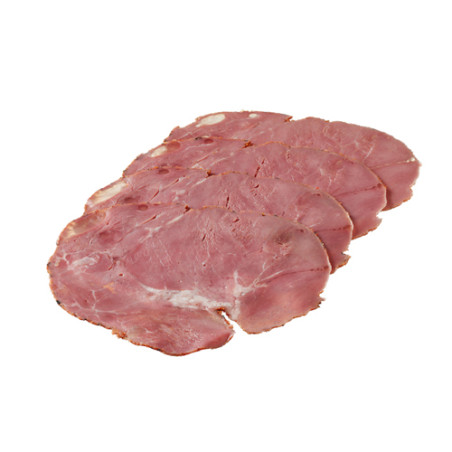 Rinds-Pastrami, geschnitten