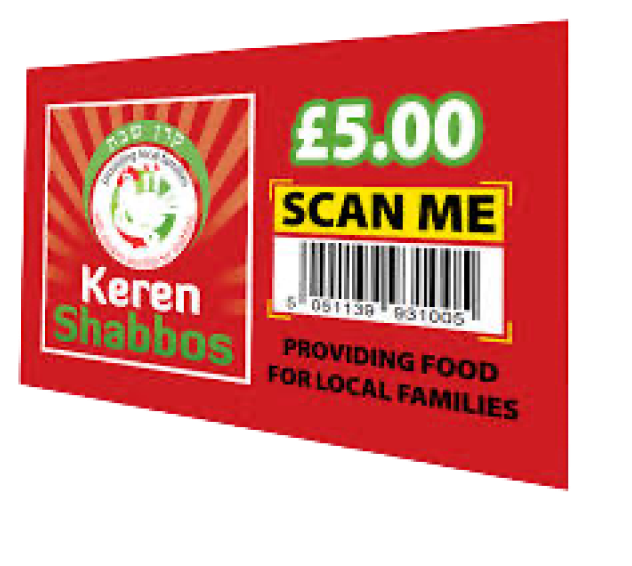 Keren Shabbos voucher
